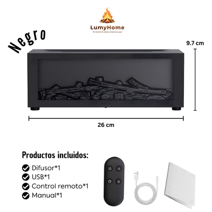 LumyHome-Difusor de llama cálida
